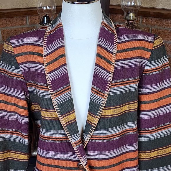 Vintage David Paul New York Southwest Style Blazer - Picture 3 of 5